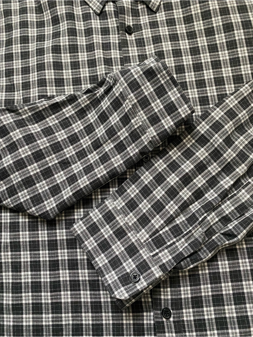 MICHAEL KORS | 100% Cotton Plaid Button Down Shirt Tailored Fit XXL - Picture 14 of 17